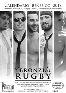 Sbronzi di Rugby - Calendario Benefico 2017