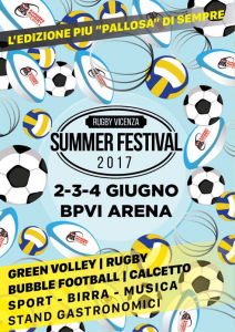 Rugby Vicenza Summer Festival 2017