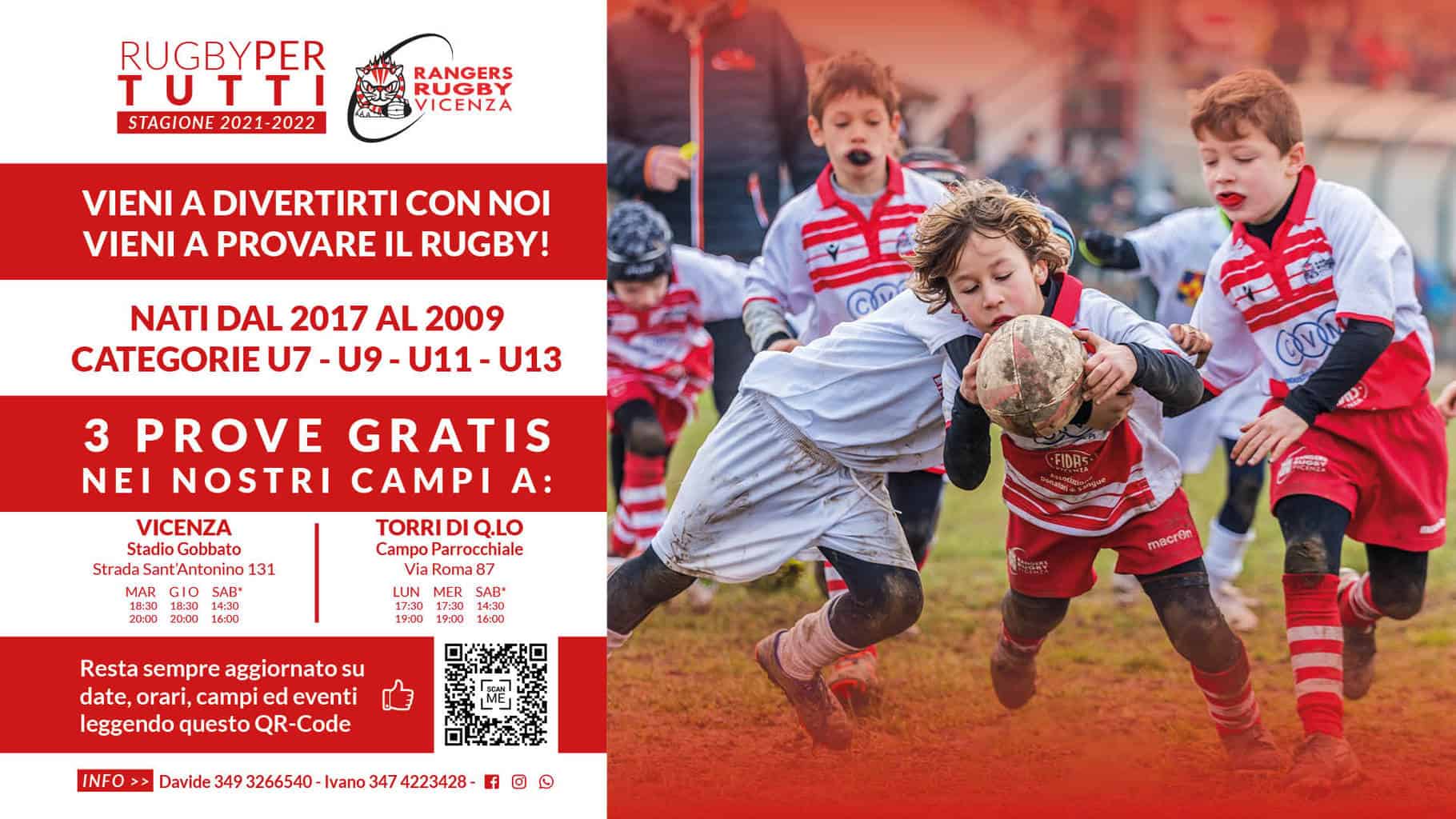 Open Day Rugby Vicenza 2021