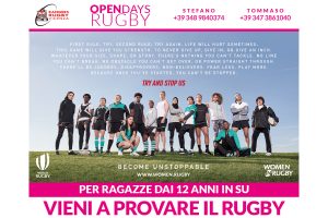 Rugby Femminile: sabato 21 e 28 maggio Open Day gratuiti al Gobbato